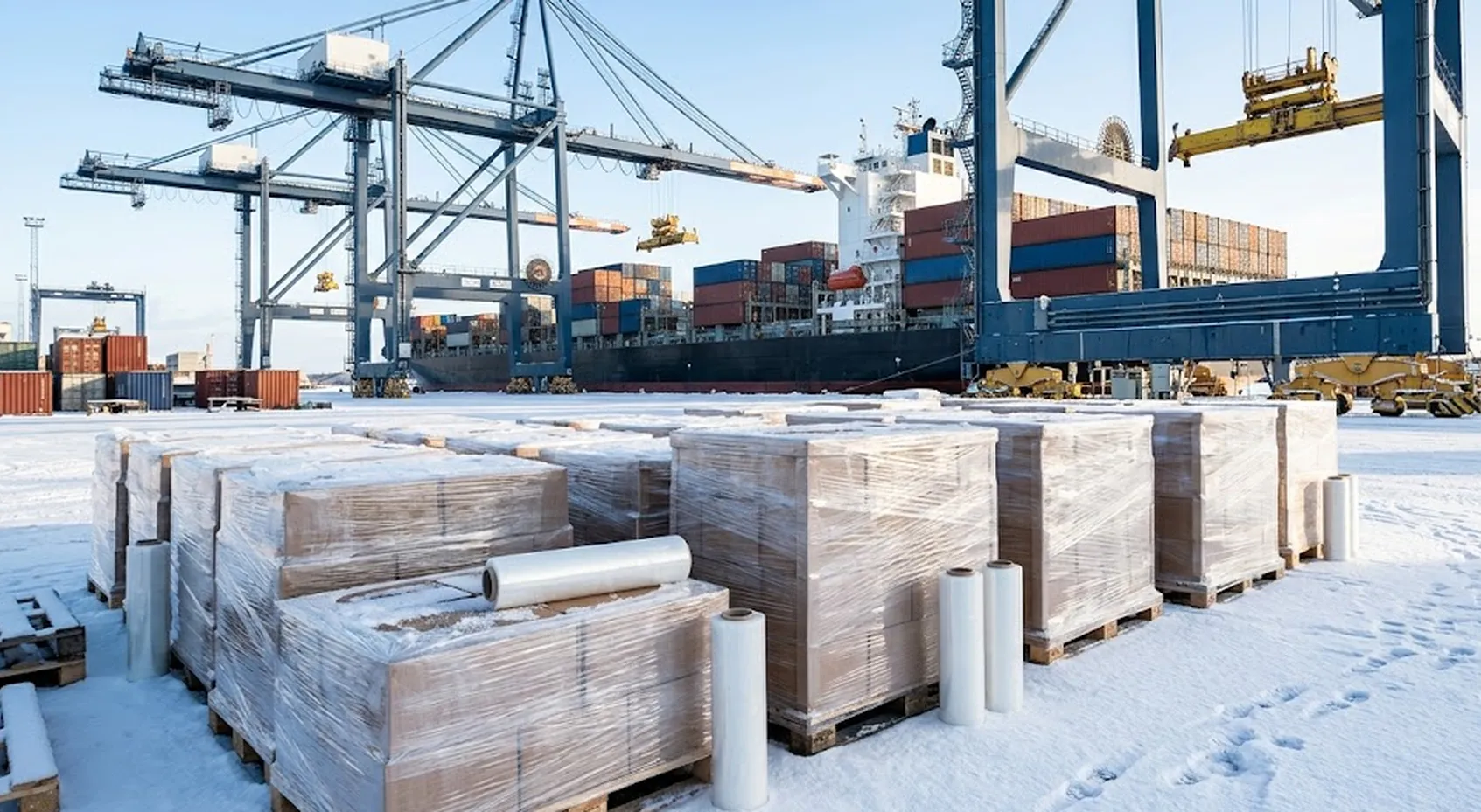 LLDPE Stretch Film Exporter Finland — Greenstrix Supply